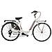 Bici Da Donna Misura 26 X 1,38 Bicicletta Linea Venere City Bike Con Cambio 6v Completa Di Accessori Con Luci A Led - 43 Titanio Verde Lime - Foto miniatura 3
