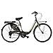 Bici Da Donna Misura 26 X 1,38 Bicicletta Linea Venere City Bike Con Cambio 6v Completa Di Accessori Con Luci A Led - 43 Titanio Verde Lime - Foto miniatura 1