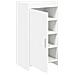 Mobile per scarpe Bianco 48 x 36 x 92 cm Legno ingegnerizzato - Foto miniatura 3