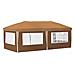 Tenda per feste a pop-up 575 x 289 x 245 cm Beige - Foto miniatura 7