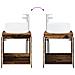 Mobile lavabo da parete Legno antico 49,5 x 44,5 x 65,5 cm - Foto miniatura 7