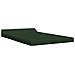 Divano Letto Pieghevole Verde Scuro 120 x 60 x 49 cm Tessuto - Foto miniatura 3