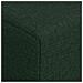 Divano Letto Pieghevole Verde Scuro 120 x 60 x 49 cm Tessuto - Foto miniatura 7