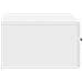 Mobiletto da notte a muro 2 pcs Bianco Lucido 49 x 34,5 x 20 cm - Foto miniatura 6