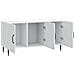 Mobile TV Bianco 99 x 34,5 x 50 cm Legno ingegnerizzato - Foto miniatura 5