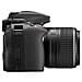 D3300 Kit 18-55 VR II + 55-300 VR II AF-S + SD Lexar 8 GB Sensore CMOS DX 24 Mpx Display 3'' Filmati Full HD Wi-Fi Ready  - Foto miniatura 3