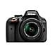 D3300 Kit 18-55 VR II + 55-300 VR II AF-S + SD Lexar 8 GB Sensore CMOS DX 24 Mpx Display 3'' Filmati Full HD Wi-Fi Ready  - Foto miniatura 8
