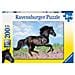 Puzzle Black Stallion 200 pz 49 x 36 cm 12803 - Foto miniatura 1