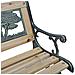 Panchina da Giardino per Bambini 84 cm in Legno - Foto miniatura 3