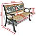 Panchina da Giardino per Bambini 84 cm in Legno - Foto miniatura 5