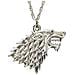 Collana Game Of Thrones Pendant E Necklace Stark Sigil (sterling Silver)  - Foto miniatura 2