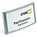 Portanome Classic 30x65mm Combi Clip Spilla+clip Coccodrillo Argento 10pz - Foto miniatura 1