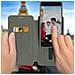 Custodia Smartphone 3,8'' A 4,7'' Universale Funzione Slide - Grigio - Foto miniatura 6