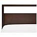 Letto In Legno Marrone Scuro Con Rete A Doghe 140 X 200 Cm Giulia - Foto miniatura 18