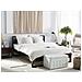 Letto In Legno Marrone Scuro Con Rete A Doghe 140 X 200 Cm Giulia - Foto miniatura 3