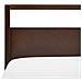 Letto In Legno Marrone Scuro Con Rete A Doghe 140 X 200 Cm Giulia - Foto miniatura 23