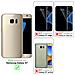Custodia Compatibile Con Samsung Galaxy S7 In Blu Scuro Nero - Coperchio Protettiva Con Chiusura Magnetica, Funzione Stand E Tasca Per Le Carte - Foto miniatura 10