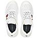 Scarpa Donna Tommy Sporty Branded Runner Sneaker White / w Fw0fw04700ybs. 39 - Foto miniatura 3
