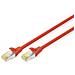 Cat 6a S / Ftp Patch Cord Awg 26/7 15 M Red - Foto miniatura 1