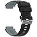 Garmin Forerunner 220/230/235/620/630/735xt Bracciale In Silicone Nero - Foto miniatura 1