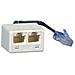 130607440101-E RJ-45 2x RJ-45 Bianco cavo di interfaccia e adattatore - Foto miniatura 1