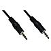 99936A 3m 3.5mm 3.5mm Nero cavo audio - Foto miniatura 1