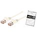 BASIC-S, Cat7, 5m, RJ-45, RJ-45, Maschio / maschio, Cat7, U / FTP (STP) , Bianco - Foto miniatura 1