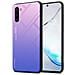 Custodia Compatibile Con Samsung Galaxy Note 10 In Rosa - Blu - Coperchio Protettivo Bicolore In Vetro Temperato E Silicone Tpu - Foto miniatura 1