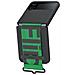 Cover In Silicone Ef-gf721tbegww Con Strap Per Galaxy Z Flip4 Sm-f721b Nero Verde - Foto miniatura 4