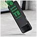 Cover In Silicone Ef-gf721tbegww Con Strap Per Galaxy Z Flip4 Sm-f721b Nero Verde - Foto miniatura 5