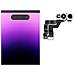Fotocamera Frontale Compatibile Per Iphone 14 Pro Max Di Ricambio Con Obiettivo - Foto miniatura 2