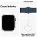 Watch Series 9 GPS + Cellular Cassa 41mm in Alluminio Argento con Cinturino Sport Blu Tempesta - S /M - Foto miniatura 10