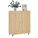Credenza Rovere Sonoma 69,5x34x90 Cm In Legno Multistrato - Foto miniatura 3