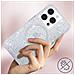 Cover Magsafe Per Iphone 15 Pro Silicone Glitter Iridescente Twinkle - Foto miniatura 4