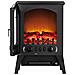 Stufa Elettrica MEK-01 con 2 Livelli di Potenza 1750-1950 W Effetto Fiamma Porta in Vetro Colore Nero - Foto miniatura 3