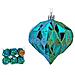 Set Di Palline Di Natale Diamante Azzurro Plastica 8 X 9 X 8 Cm (12 Unità) - Foto miniatura 2