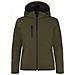 Padded Hoody Softshell Ladies Verde Bamboo Xl - Foto miniatura 1