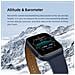 Smartwatch Orologio Fitness Tracker Bluetooth T2 Dark Blu Per Smartphone Ios Android - Foto miniatura 5
