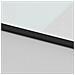 Porta Scorrevole Ferramenta Nera 102,5x205 cm Vetro Temperato - Foto miniatura 6