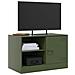 Mobili Tv 2 Pz Verde Oliva 67x39x44 Cm In Acciaio - Foto miniatura 3