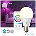Lampadina Connessa Wi-fi Led Rgb 9w 806lm E27 In Plastica, Bianco - Foto miniatura 4