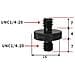 Adattatore Filettato Per Supporto Da 1/4"" A M10 - Confezione Da 5   1/4-20 - Foto miniatura 1
