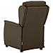 Poltrona Massaggiante in Tessuto Marrone - Foto miniatura 3