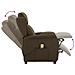 Poltrona Massaggiante in Tessuto Marrone - Foto miniatura 7