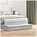 Cassetti per Letto Grigio Sonoma 120x36,5x16,5 cm Legno Ingegnerizzato - Foto miniatura 2