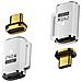 Adattatore Magnetico Usb-c Femmina A Usb-c Maschio, Ricarica Magnetica 240w White - Foto miniatura 1