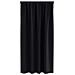 Tende con tende 2 pcs Nero Poliestere - Foto miniatura 4