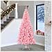 Albero di Natale con 300 LED con supporto Rosa 240 cm PVC - Foto miniatura 2