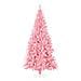 Albero di Natale con 300 LED con supporto Rosa 240 cm PVC - Foto miniatura 3