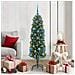 Albero di Natale artificiale con 150 LED Verde 150 cm - Foto miniatura 2